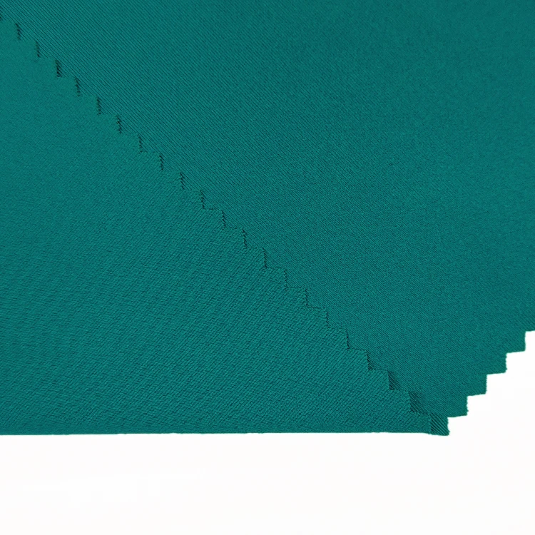 High Stretch Knitted Sportswear Fabric Nylon Material, Solid Nylon Double Knit Fabric for Pants/ details