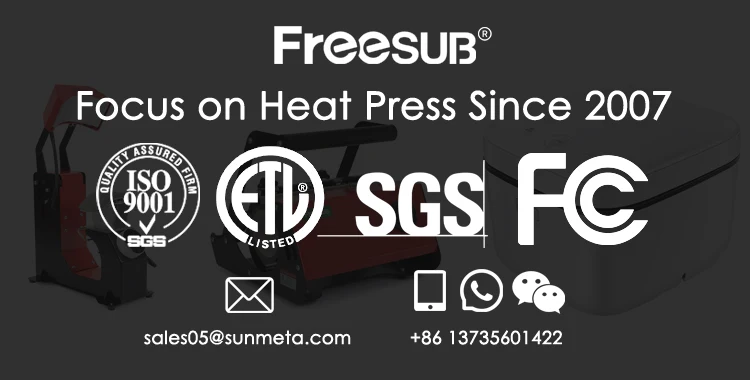 FREESUB P8100 7 in 1 combo heating press machine,t-shirt - mug
