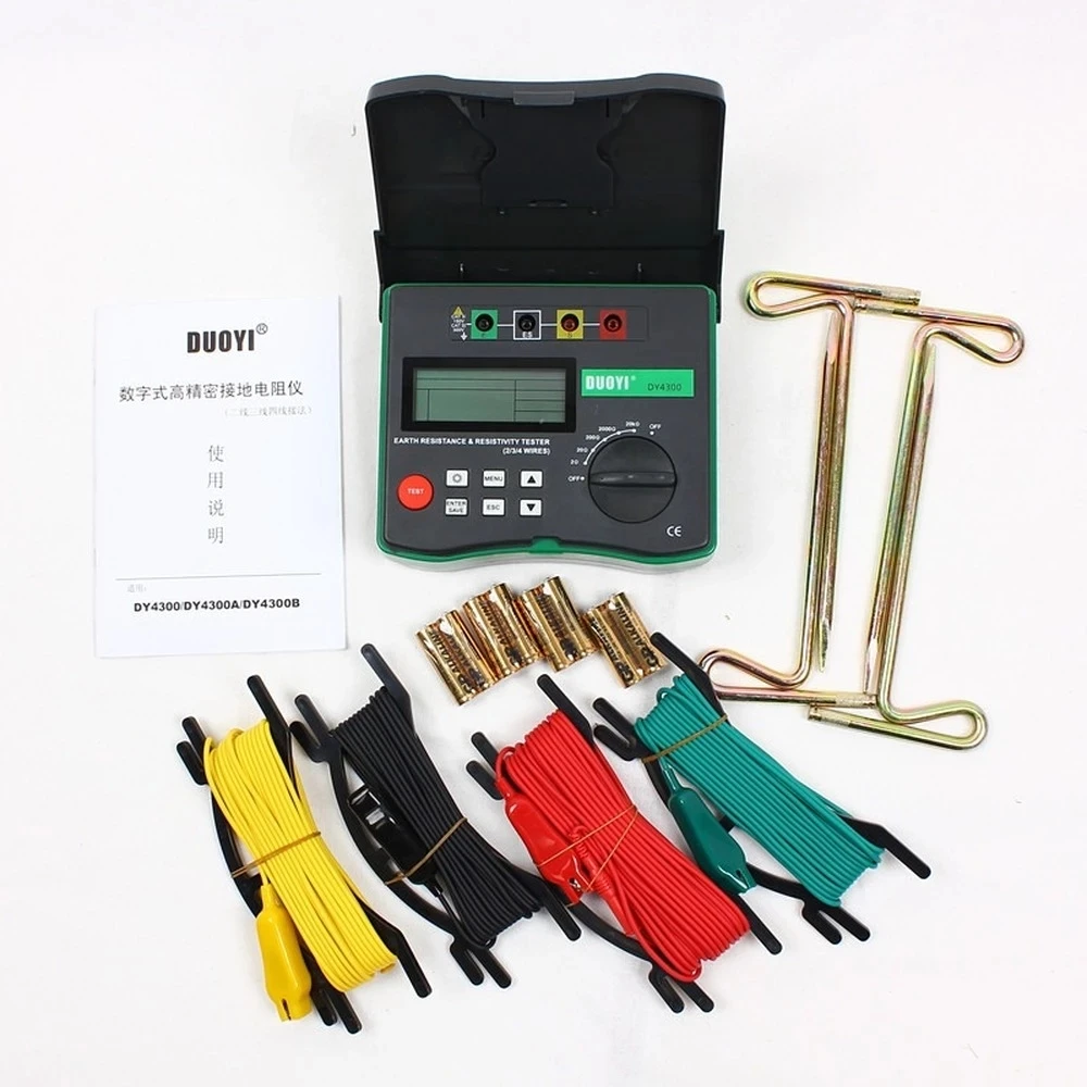 Insulation Resistance Tester ETCR3480B 5000V, 0.1mo~400go, AC 0V-750V Digital Only