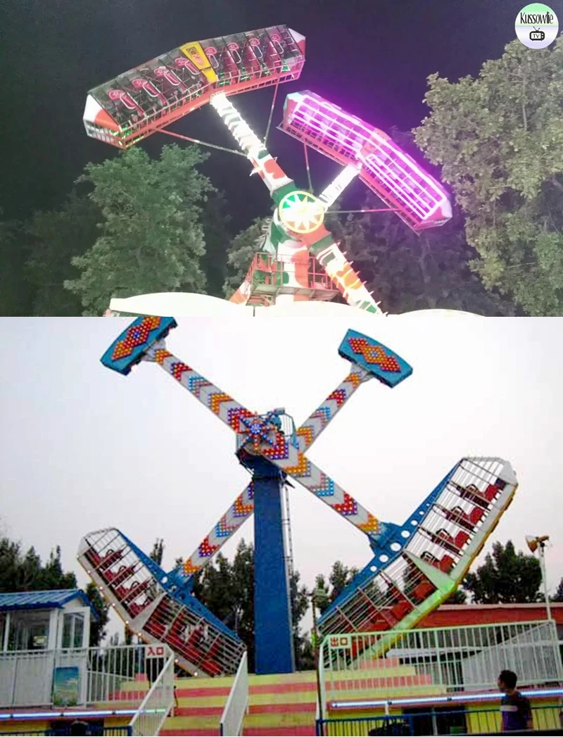 Thrill Carnival Rides Park Attractions Skymaster Kamikaze Rides Meteor ...