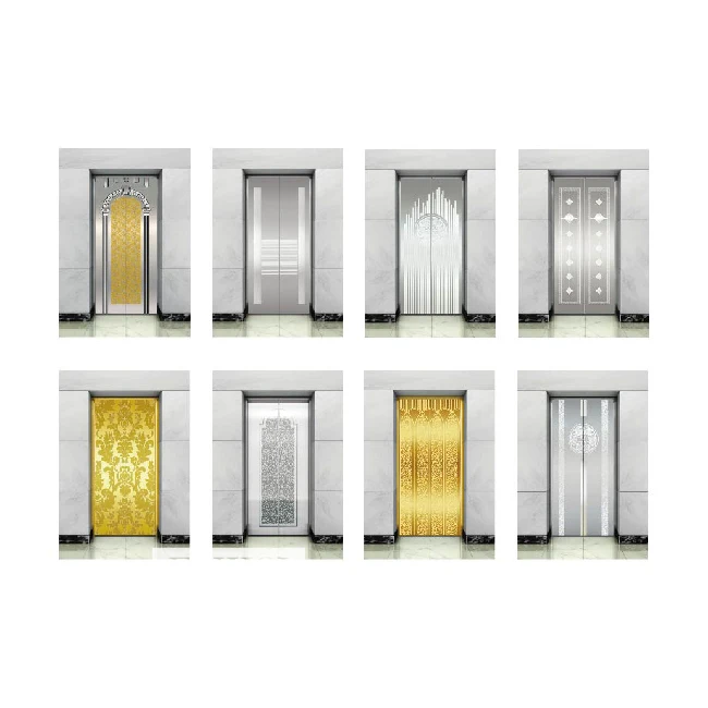 Sliding Door Home Elevator Rated Voltage 220V 3 Floor Elevator