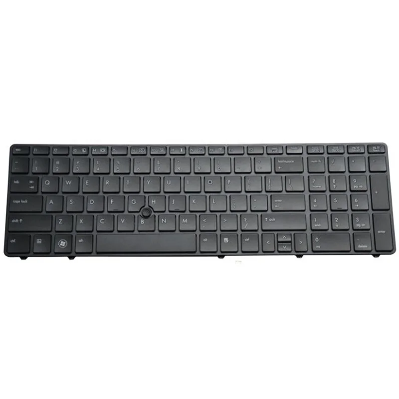 Touche De Clavier AZERTY Belge De Rechange Pour HP EliteBook 8560w / 8760w - Occasion