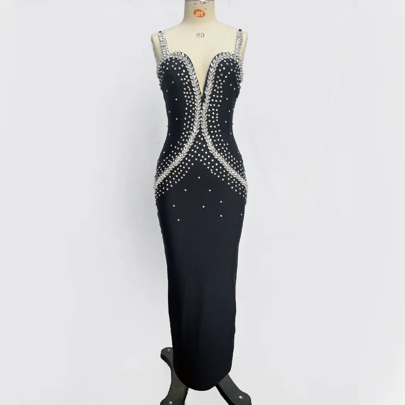 open lace back dress Purple Midi Bandage Party Dress  Nightlife Dresses