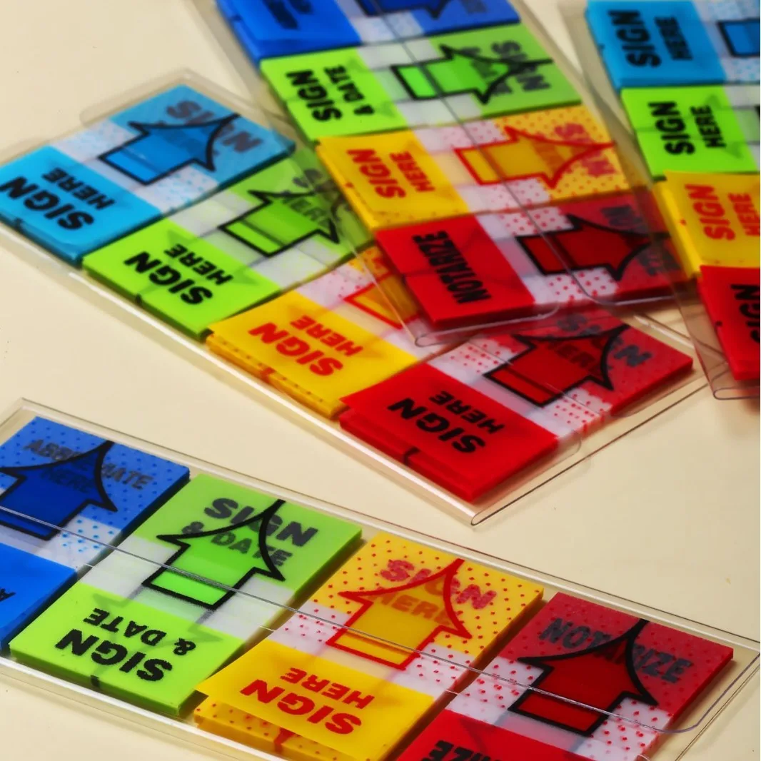 Removable Sticky Notes Colorful Dry Erase Sign Here Sticky Notes Personalized Sticky Notes for Mark