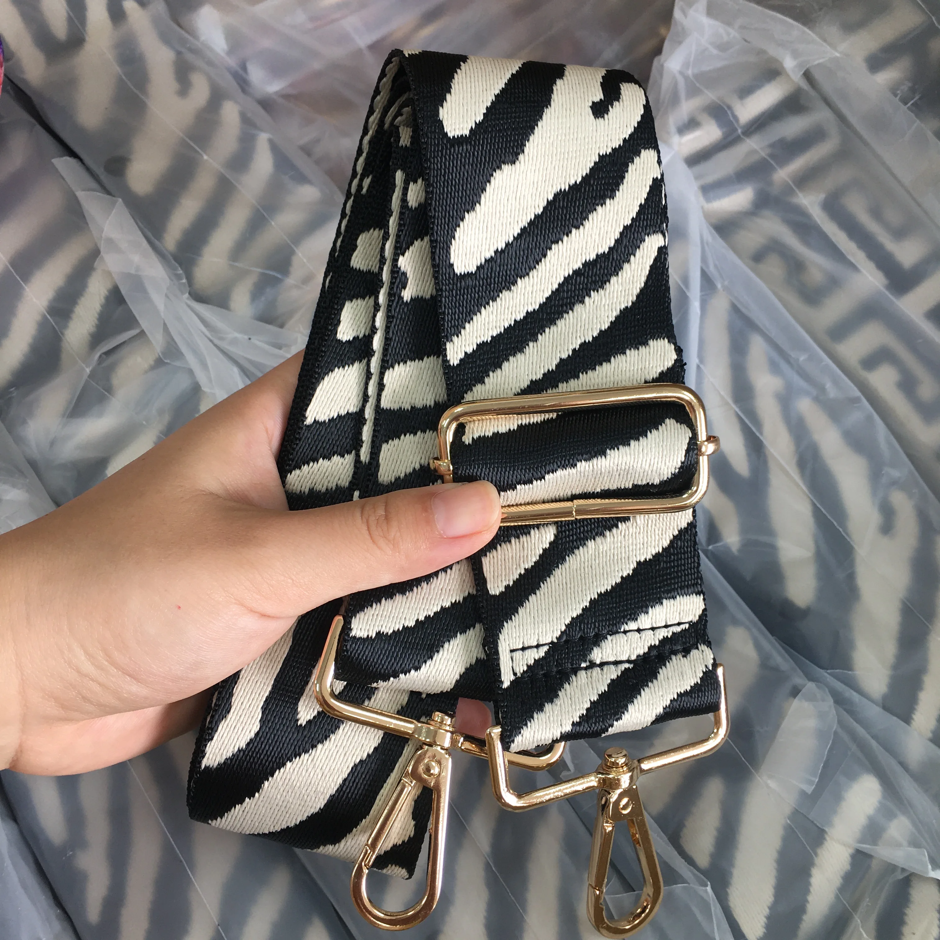 Rewin Adjustable 2" Wide Multipattern Bag Shoulder Strap Replacement