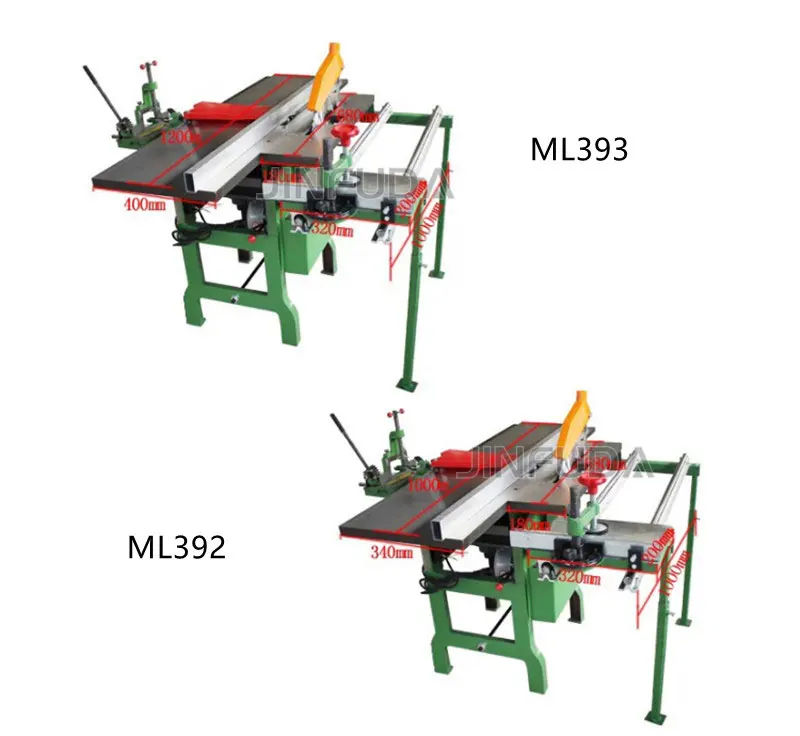 Ml292 393 Multifunctional Woodworking Combined Universal Wood Machine