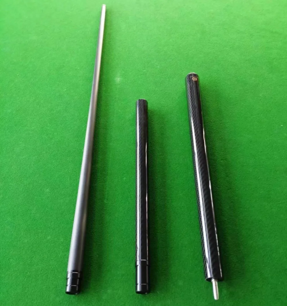 OKHEALING 12.9mm 3K Carbon Fiber Jump Cue - Durable Indoor Pool