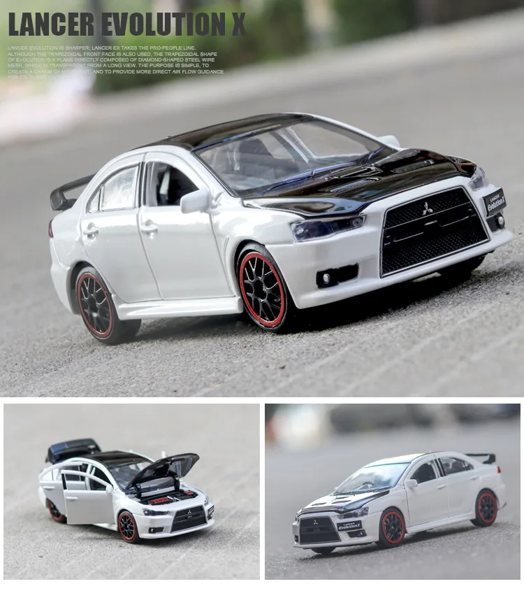 JKM 1:32 Mitsubishi EVO with sound| Alibaba.com