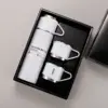 Juego de tazas-Blanco