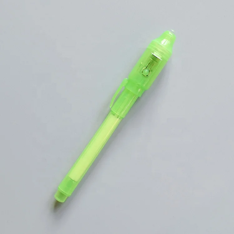 ライト防水ペンライトペン不可視インク永久不可視インクペン内蔵UV