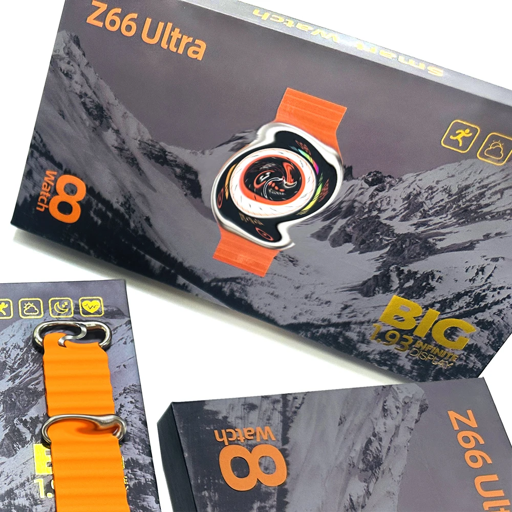 Oem Factory Z66ultra Fitness Bracelet 1.93inch S8 Ultra8 Reloj