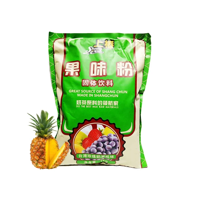 Shangchunshipin Pineapple flavor milk tea instant powder milk tea raw materials 1kg