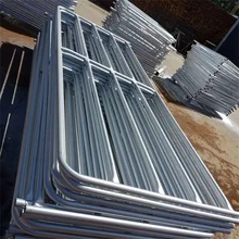 High Quality Galvanized Corral Panels Cattle Horse Cow Sheep Fence Panels waterproof heavy duty rural fencing