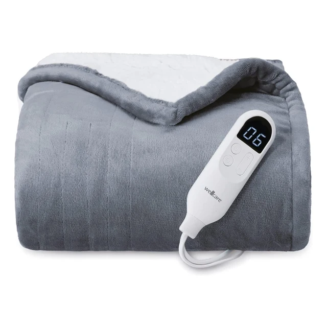Heated Quilted Electric Blanket