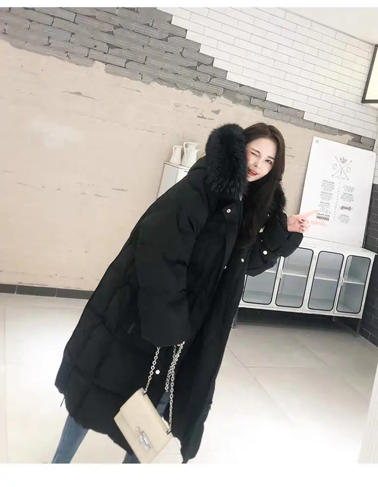 Oem Doudoune Puffer Jacket Custom Logo Duck Down Jacket Winter Women Long Coat With Hood