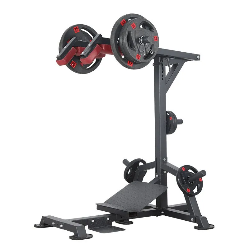 Hack Squat Machine Plate Loaded Lower Body Special Leg Machine 1000 Pounds Capacity Calf Raise Machine for Home Gym