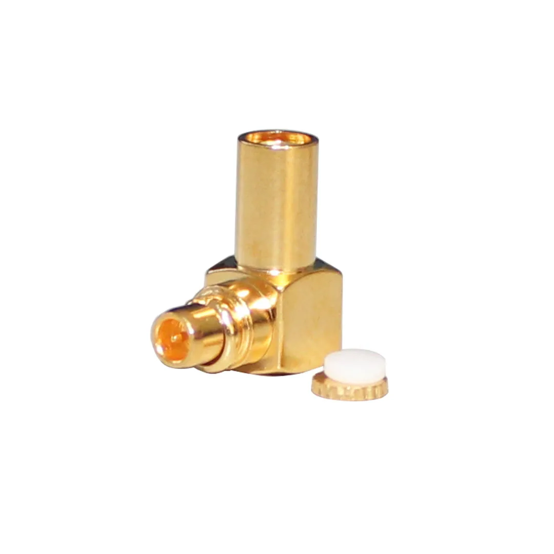 product effective cost mmcx jwb2 connector right angle male mmcx connector with gold plated-2