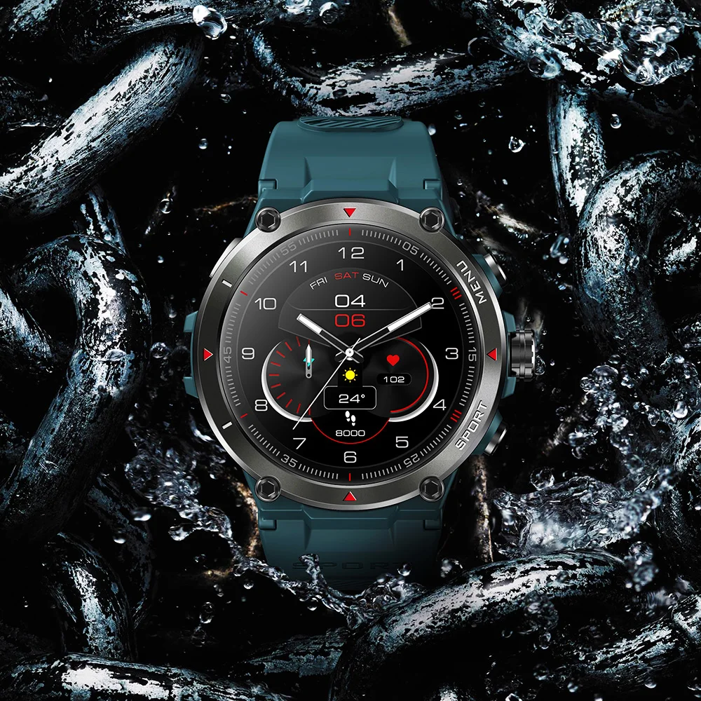 Zeblaze Stratos GPS Smartwatch Long Battery Life Waterproof