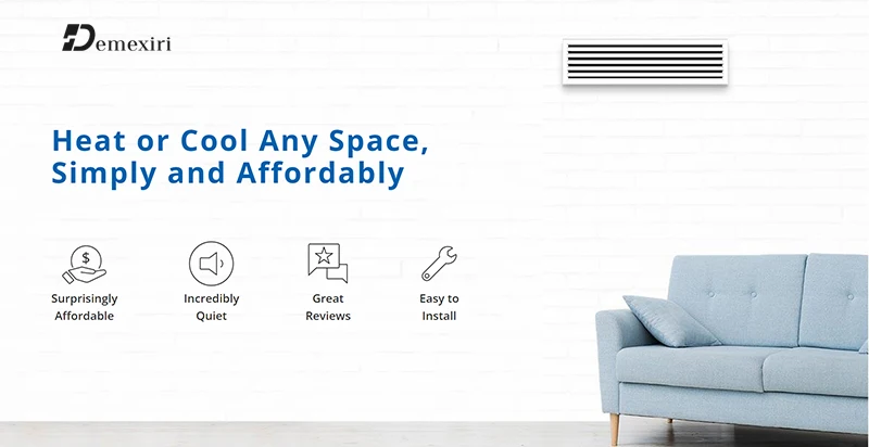 Mini Split Heat Pump, 36000btu, R454B - detail 2