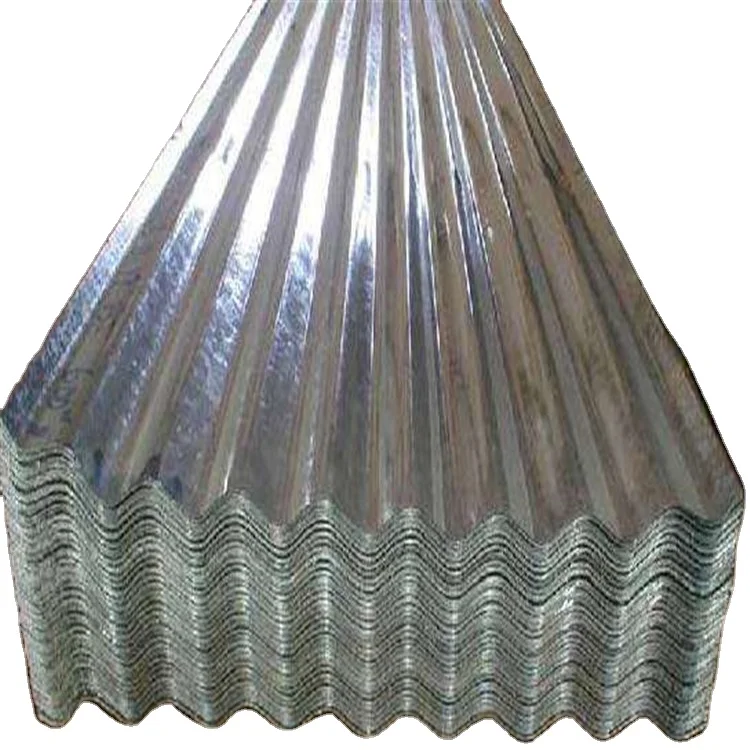 4x8 Gi Pp 50mm Roof 5mm Thick Corrugated Board Zinc 55% Aluminum Galvalume Steel Roofing Cardboard Sheets