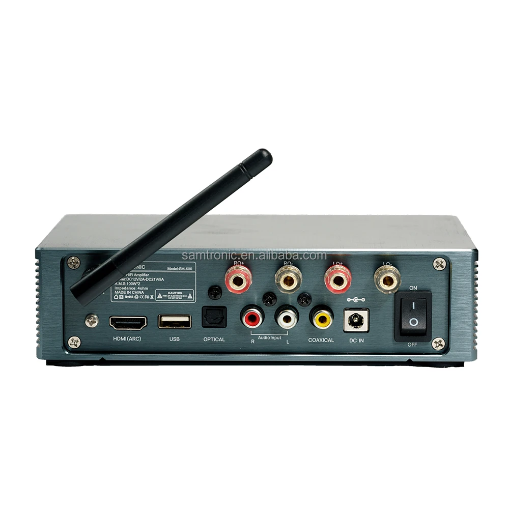 Samtronic Power Amplifier 2.0 Stereo Speaker Amplifier Hifi Amplifier