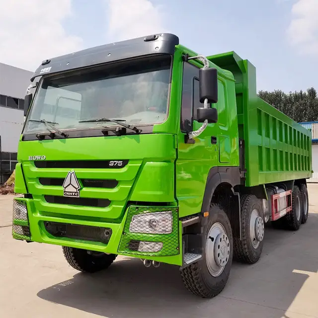Sinotruk HOWO Nx 6X4 10 Wheel Tire 400 420HP Truck Used 371HP 30tons Second Hand 20m3 Mining Transport Dump Tipper Truck