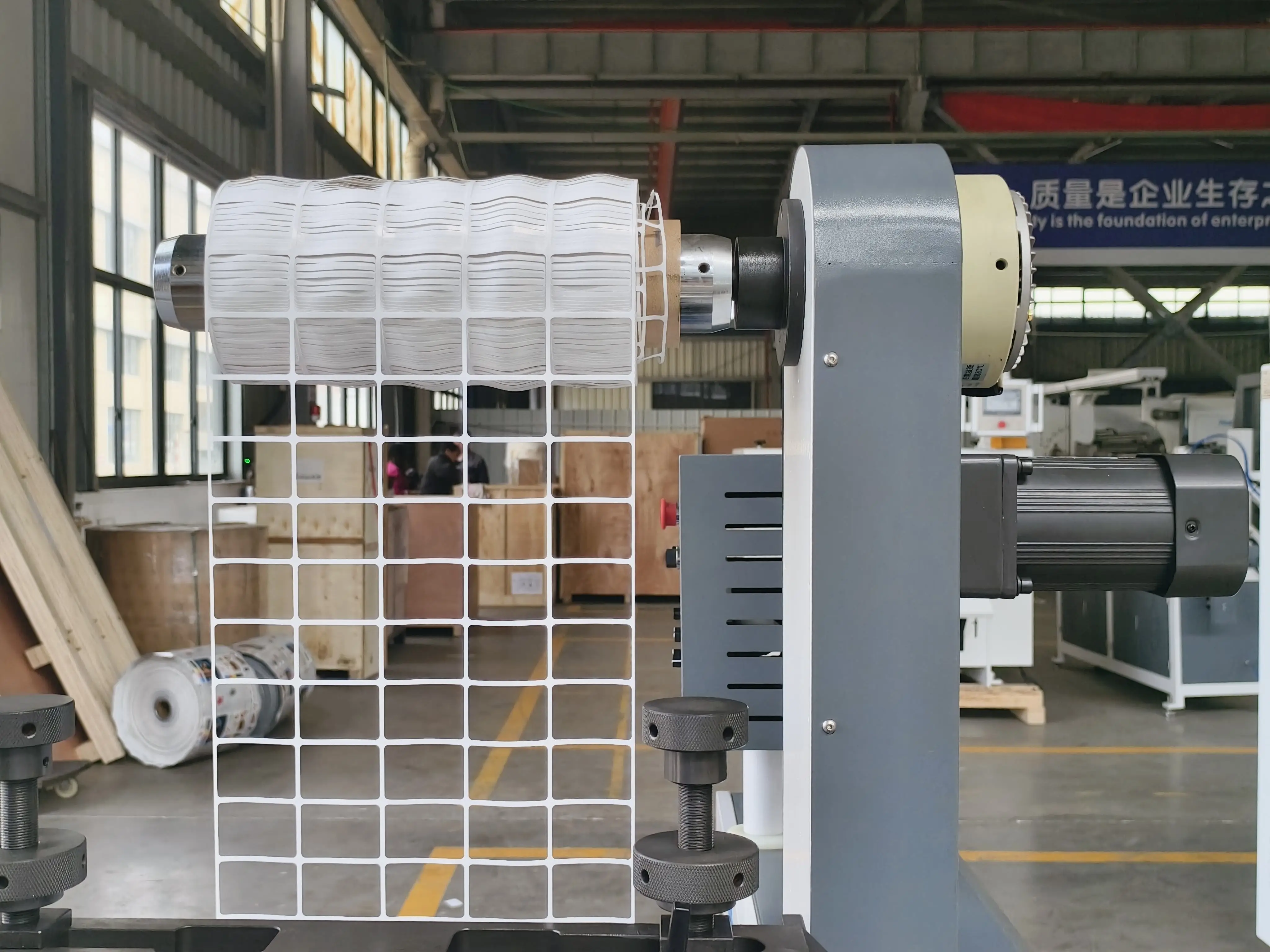 Automatic Label Sticker Labels Rotary Kiss Die Cutting Machine Blank ...