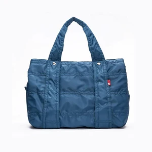 Travel Tote Nappy Mummy Baby Bag  Short Travel Bag TOP Handle Design Puffer Tote Bag for Women