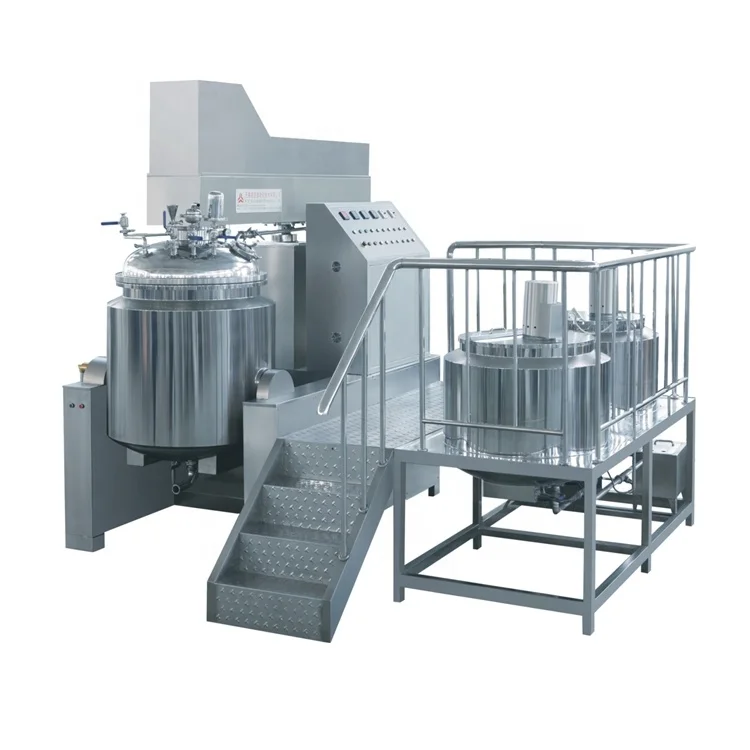 Промышленный гомогенизатор смеситель вакуумный эмульгатор нижний машина для