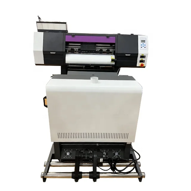 Dual xp600 Print Heads DTF Printer Full-Automatic Easy To Operate T-Shirt PET film Printing Machine