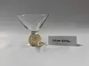 Verre à Martini jaune clair