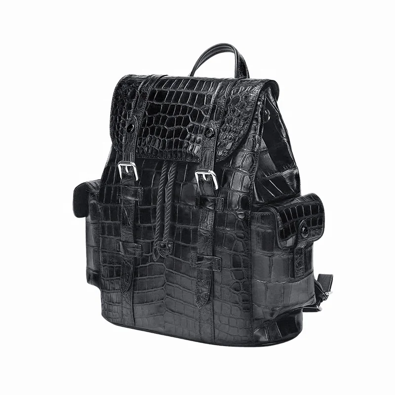 Crocodile Leather Bags for Men for sale
