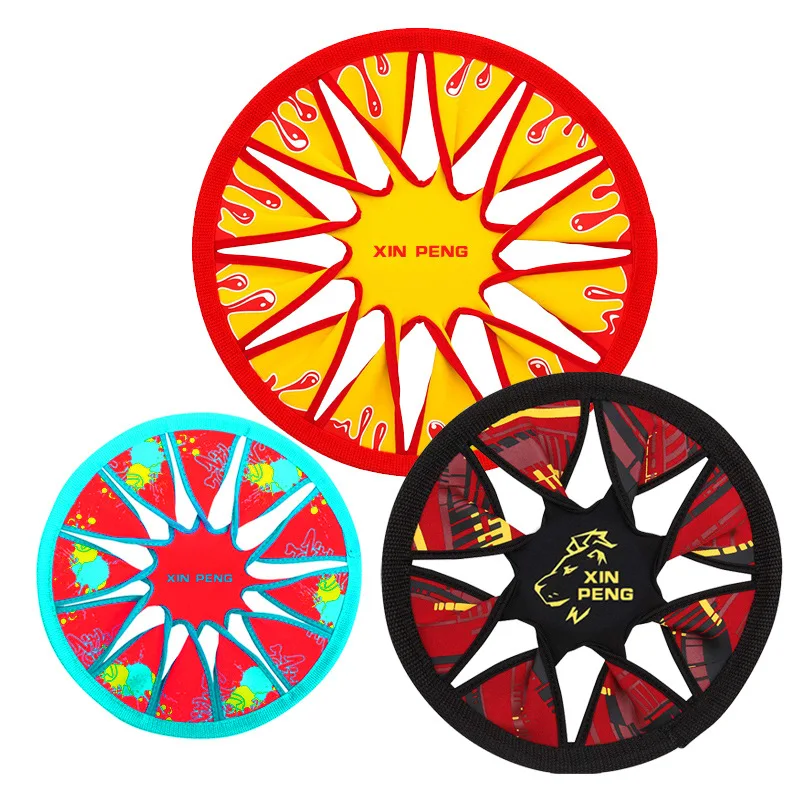 Неопреновые летающие диски для детей спорта на открытом воздухе водные игры мягкие метательные