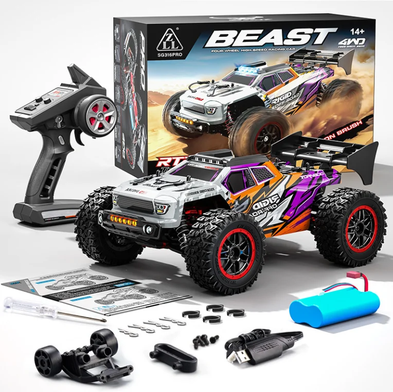 SG216PRO ZLL RC 4WD BEAST 高速　ラジコン　70km/h HOSHI ZLL SG316 PRO RC Car - 40KM/H Brushless 4WD Racing Toy
