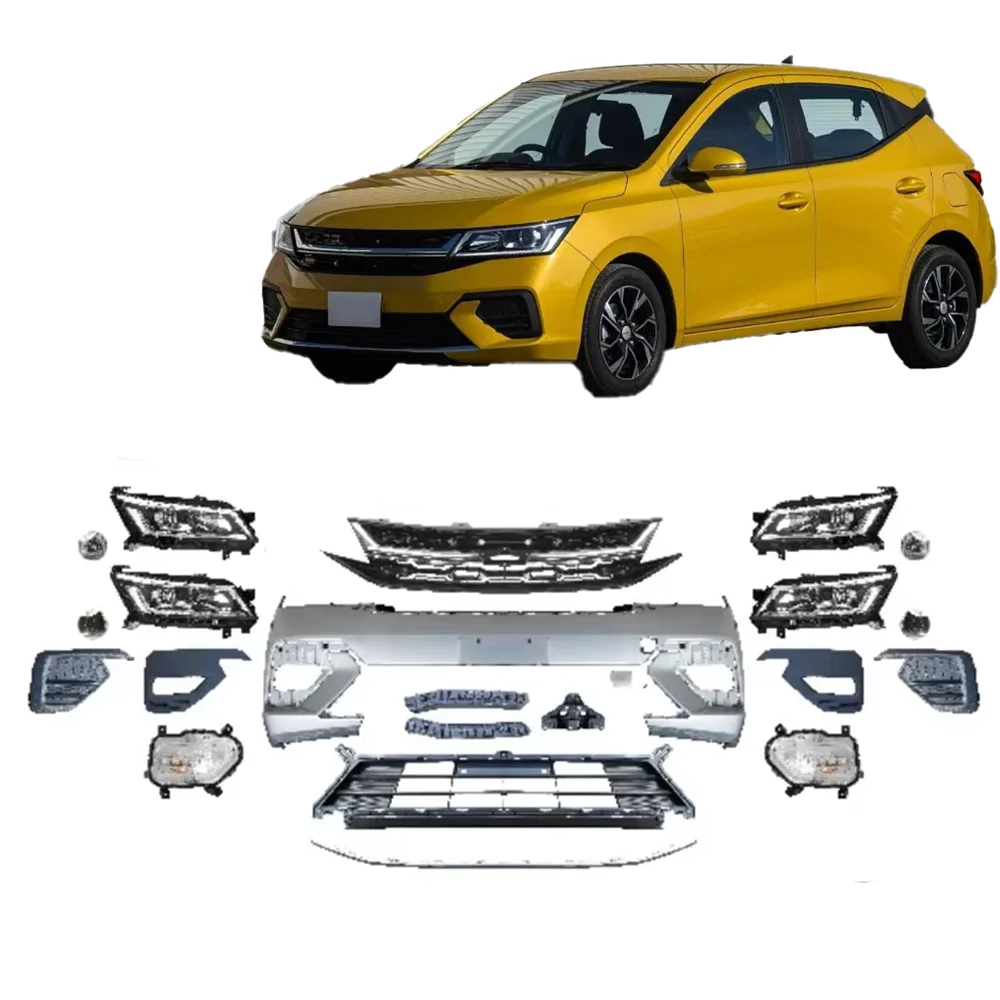 2024 Chevrolet Aveo Front Bumper Kit - OEM Quality Replacement, Premium High-Performance Bumper for 2024 Chevrolet Aveo