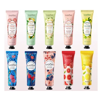 Plant Mini Hand Cream Lotion for Women Refreshing Moisturizing Hydrating Rose Essence Whitening and Nourishing Hand Gift OEM