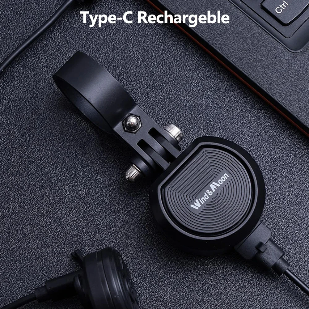 Велосипедный электрический звонок перезаряжаемый 120 дБ