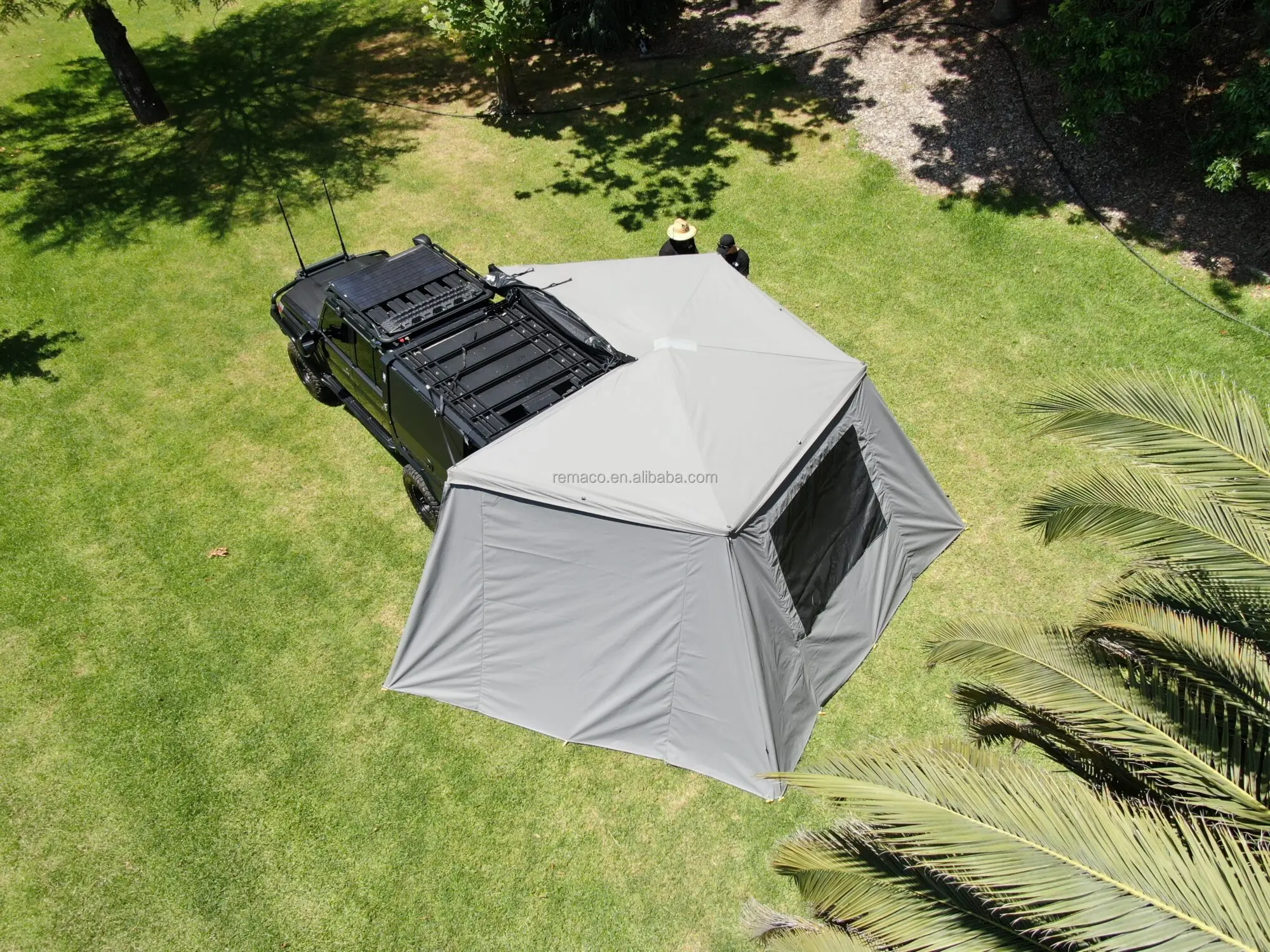 Outdoor Camping 4wd Truck Awning With Sidewalls,Offroad Car Side