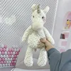 White embossed unicorn unstuffed