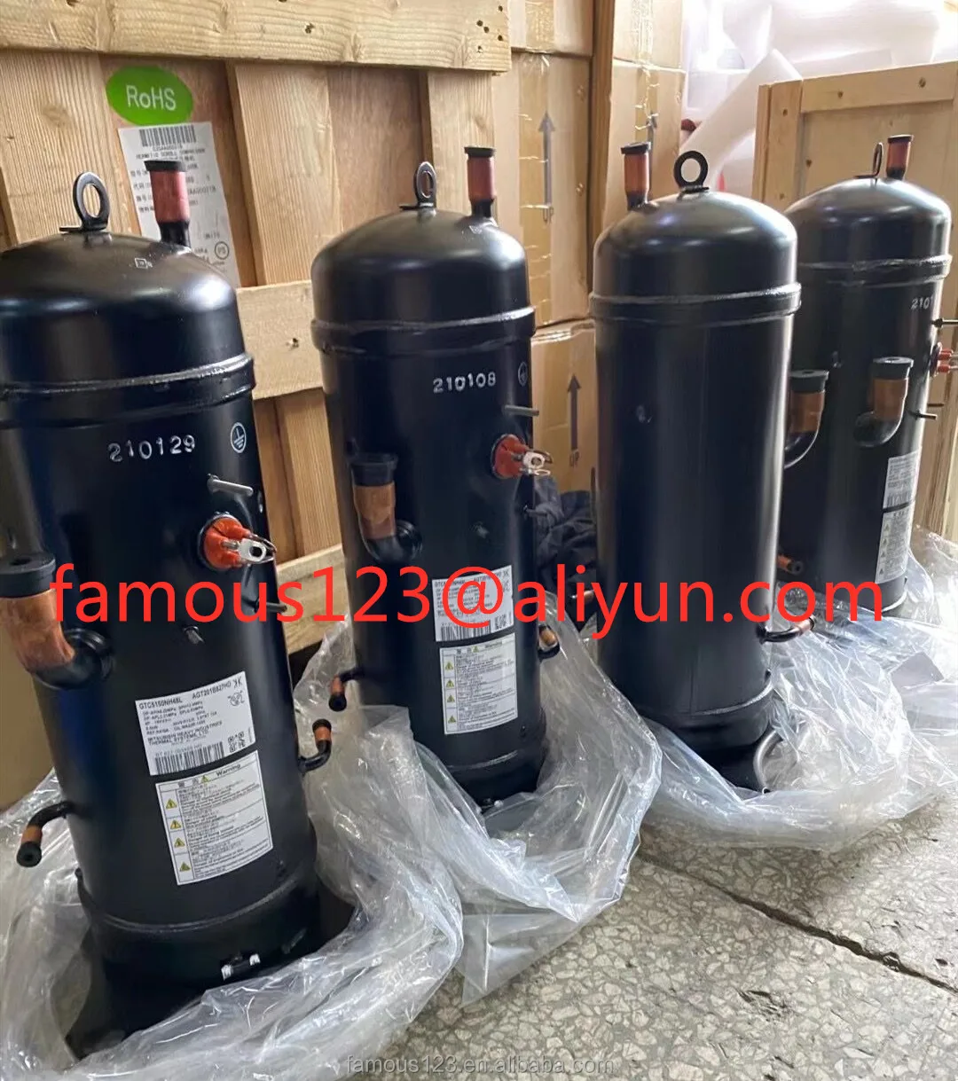 Made in Thailand R407C DC Inverter Power 360HZ Mitsubishi Siam Scroll Compressor Model AEB60FEQMT