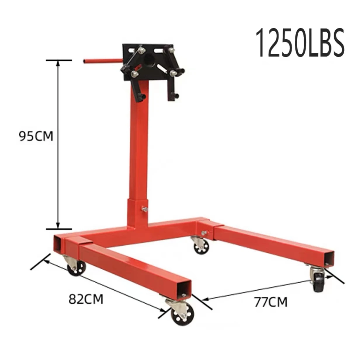 950kg/2000 Lbs Engine Stand Work Shop Engine Gear Box Turning Frame ...