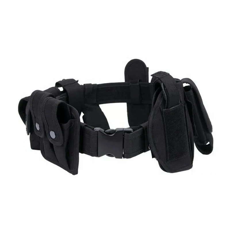Fashionable Hiking Outdoor Outdoor Wear-resistant Tactical Multifunctional Security Belts Training Utility Kit Duty Belts