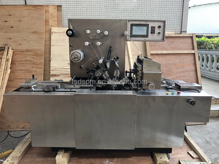 Automatic Cellophane Wrapping Machine Perfume Box Cellphone Overwrapping Machine