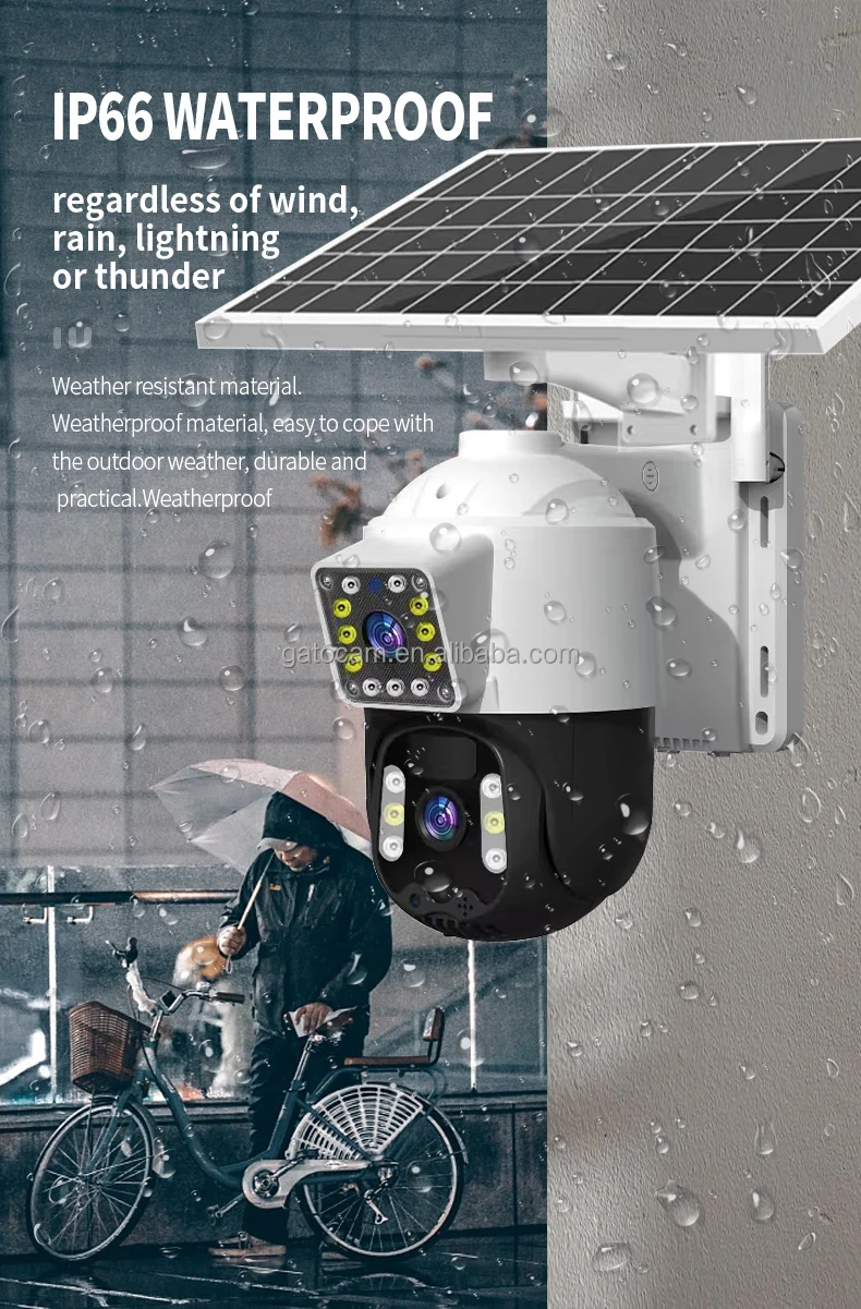 Solar360 Guard Cam - 360° Solar-Powered LTE Security Camera