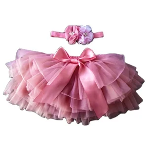 Baby Floral Girls Tennis Short Tutu Kids Ballet Pleat Mini Latin Dance Pants Skirt for Girls