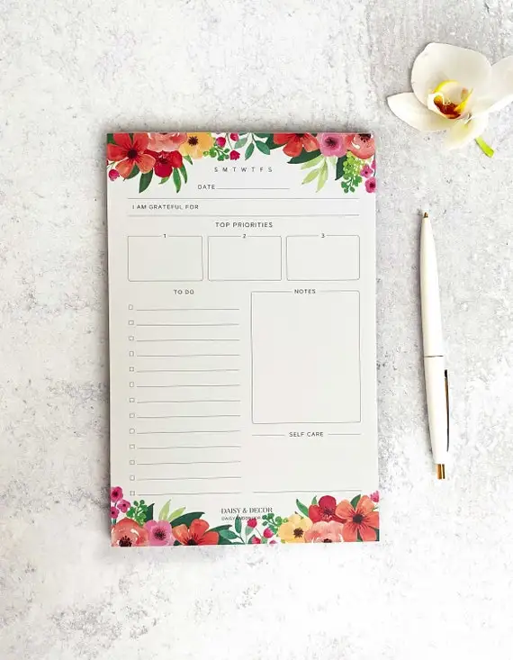 Free Sample Custom New Design High Quality  Wholesale Journal Agenda Daily Planner Notepad