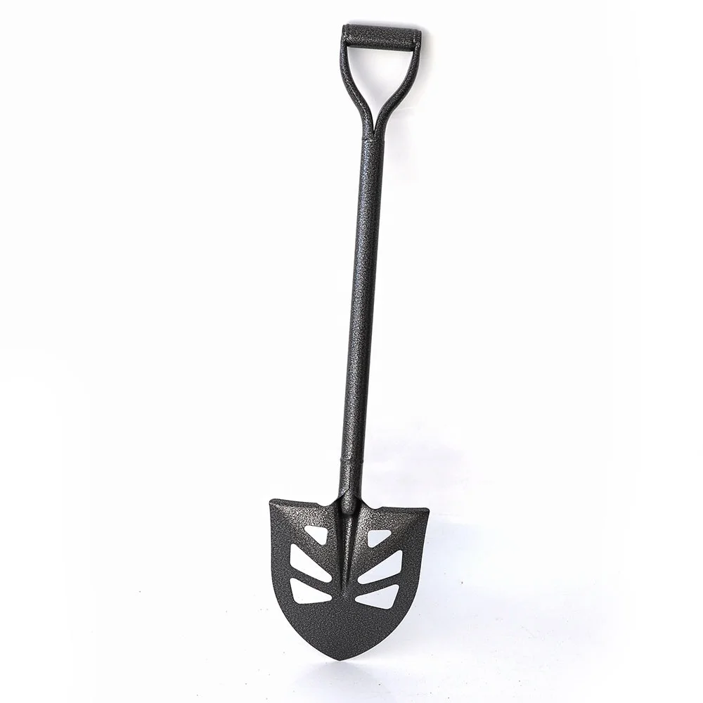 Factory direct sell all metal digging and garden shovel welding metal round head shovel