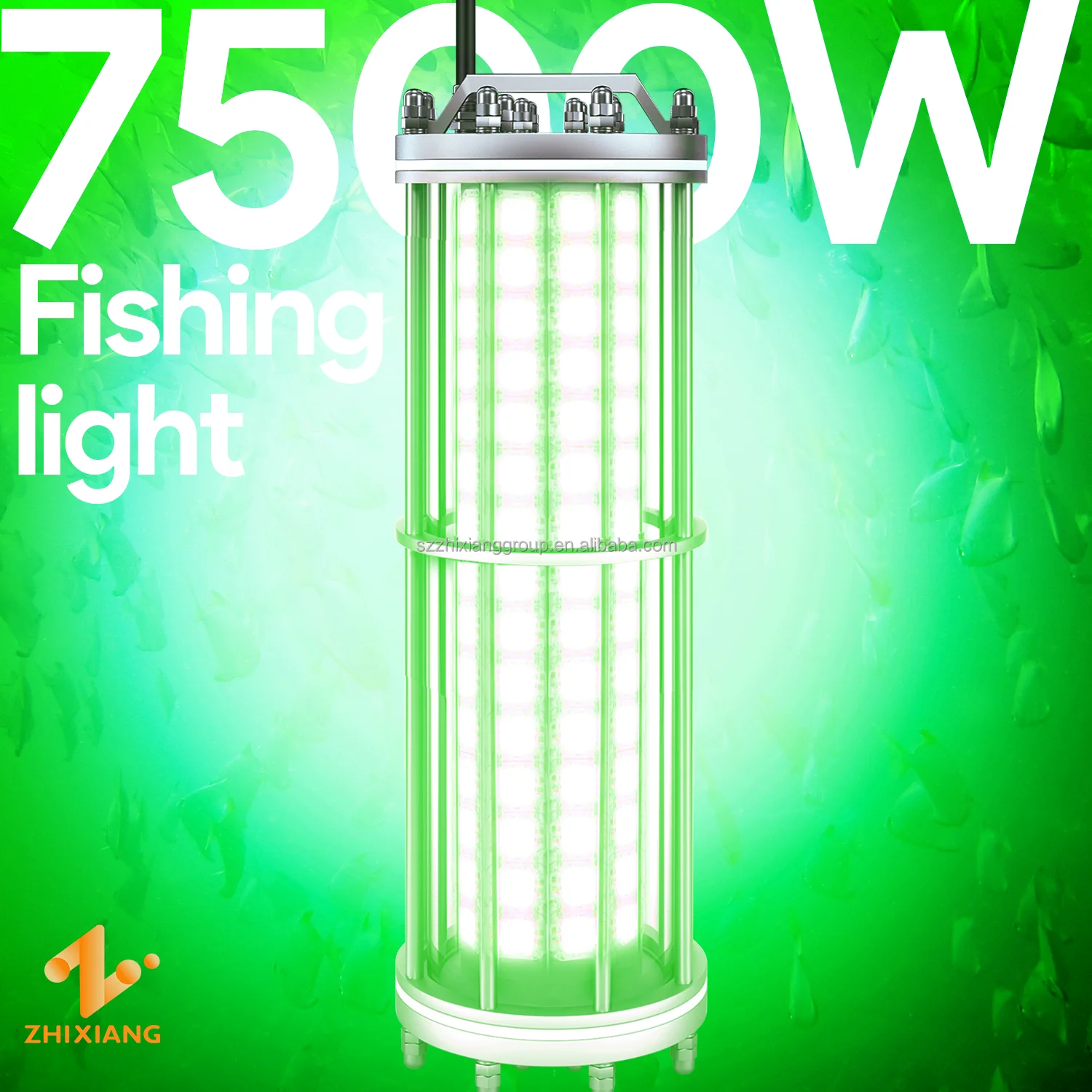 4000 watt Underwater Fishing Light green