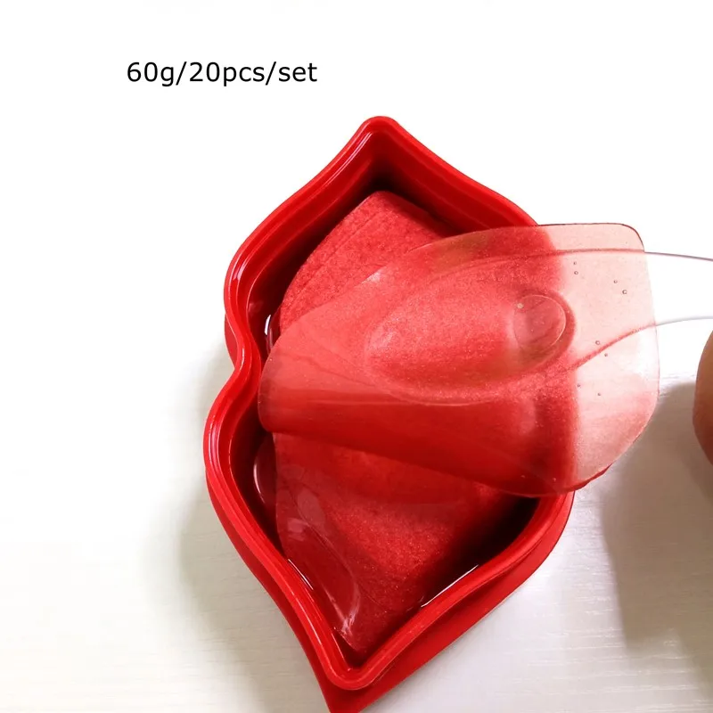 ZOZU Cherry Hydrating Lip Mask - 20pcs Moisturizing Sheet for Lip