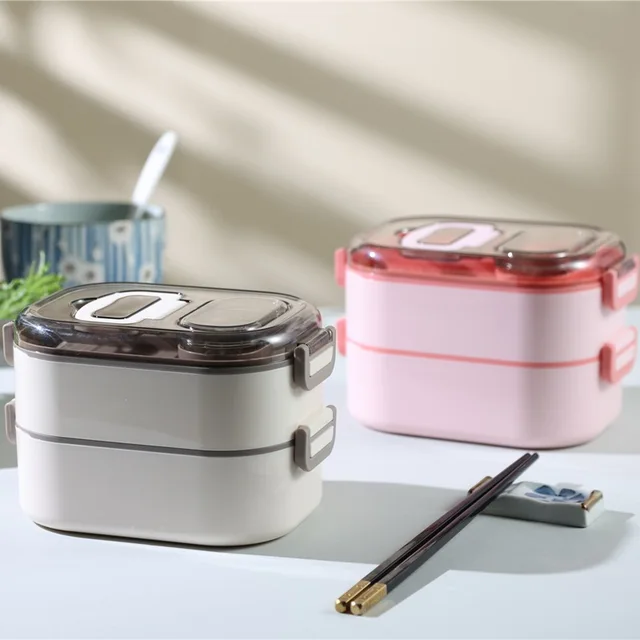 Factory Wholesale multi Thermal lunch box Portable Stainless steel Bento Lunch Box For children adults